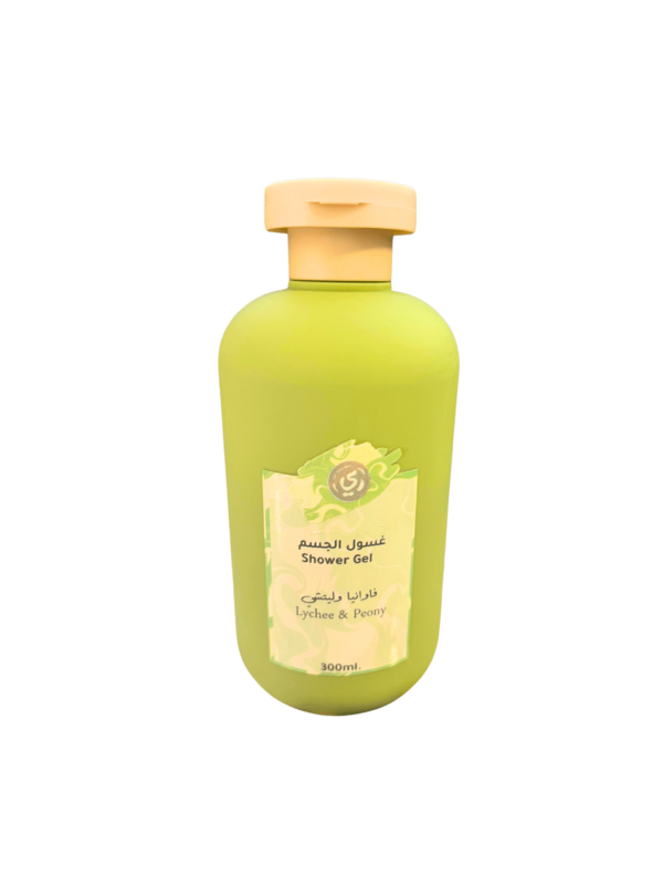 lychhe peony shower gel squeeze