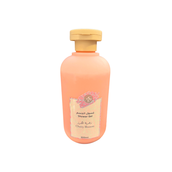 cherry blossom body wash squeeze