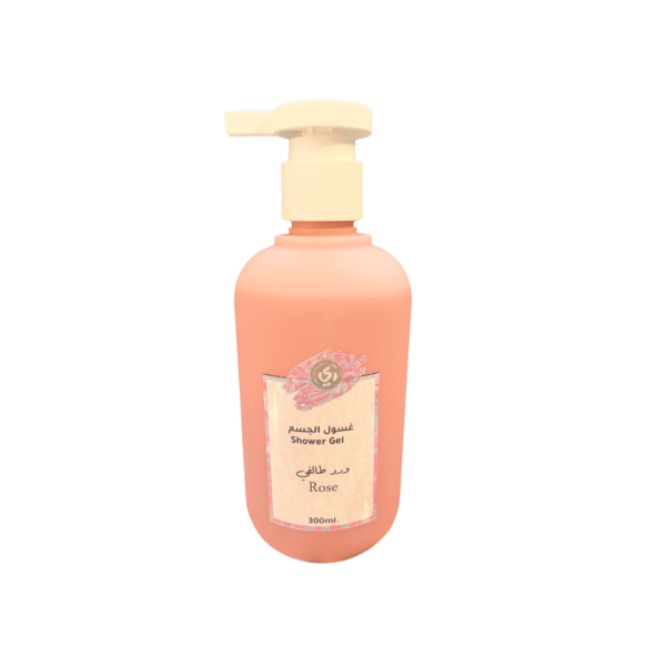 rose body wash pump