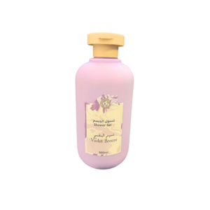 violet breeze body wash squeeze